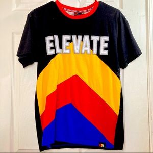 Size S - EAT ALLHOMAGE T-SHIRT ELEVATE LOGO REFLECTIVE